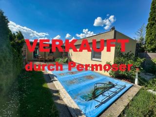 modernisierter, winterfester Bungalow mit Garage und Gartenhäuschen auf Pachtgrund in Neufeld am See zu verkaufen Bild